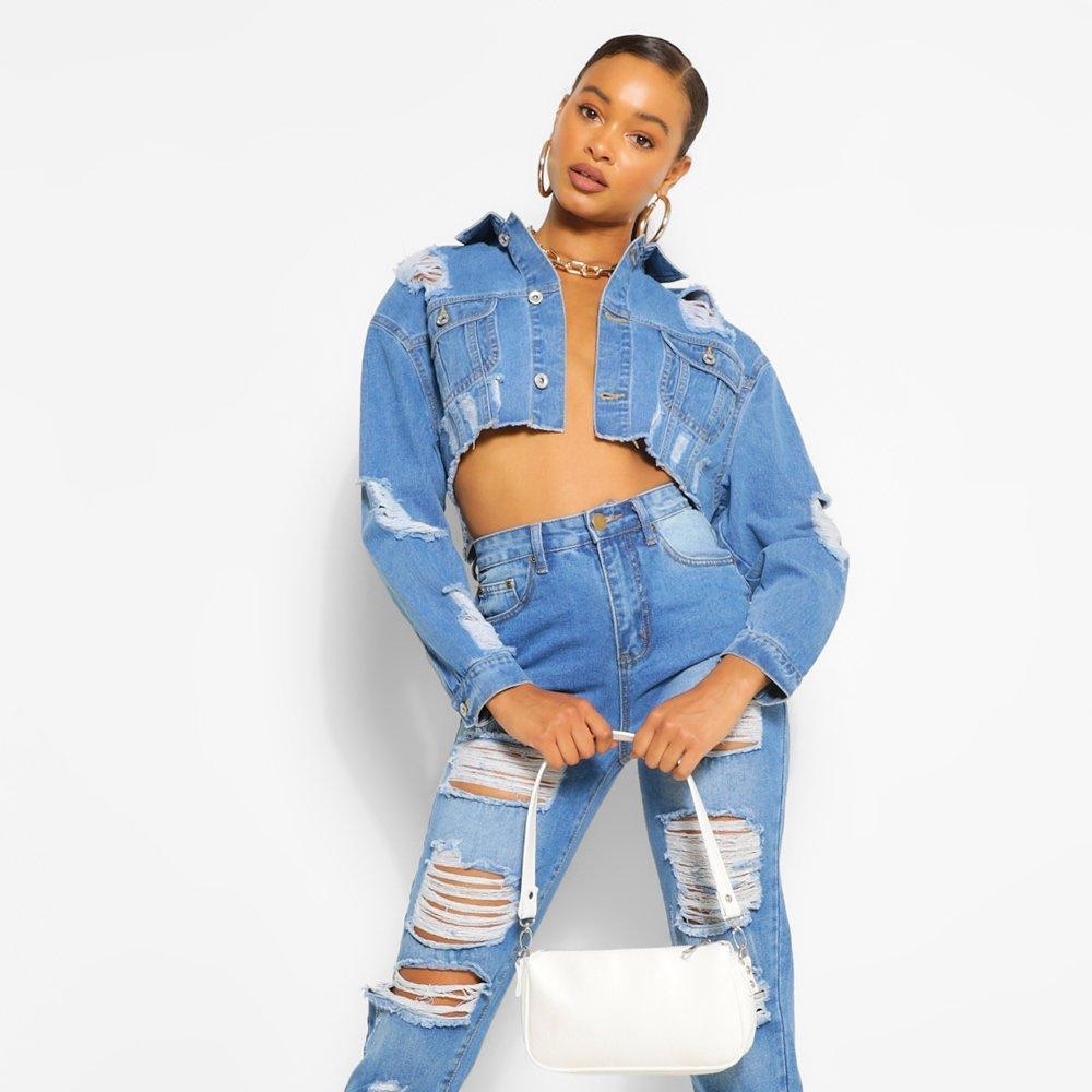 Boohoo Jean Jacket (Never Worn)